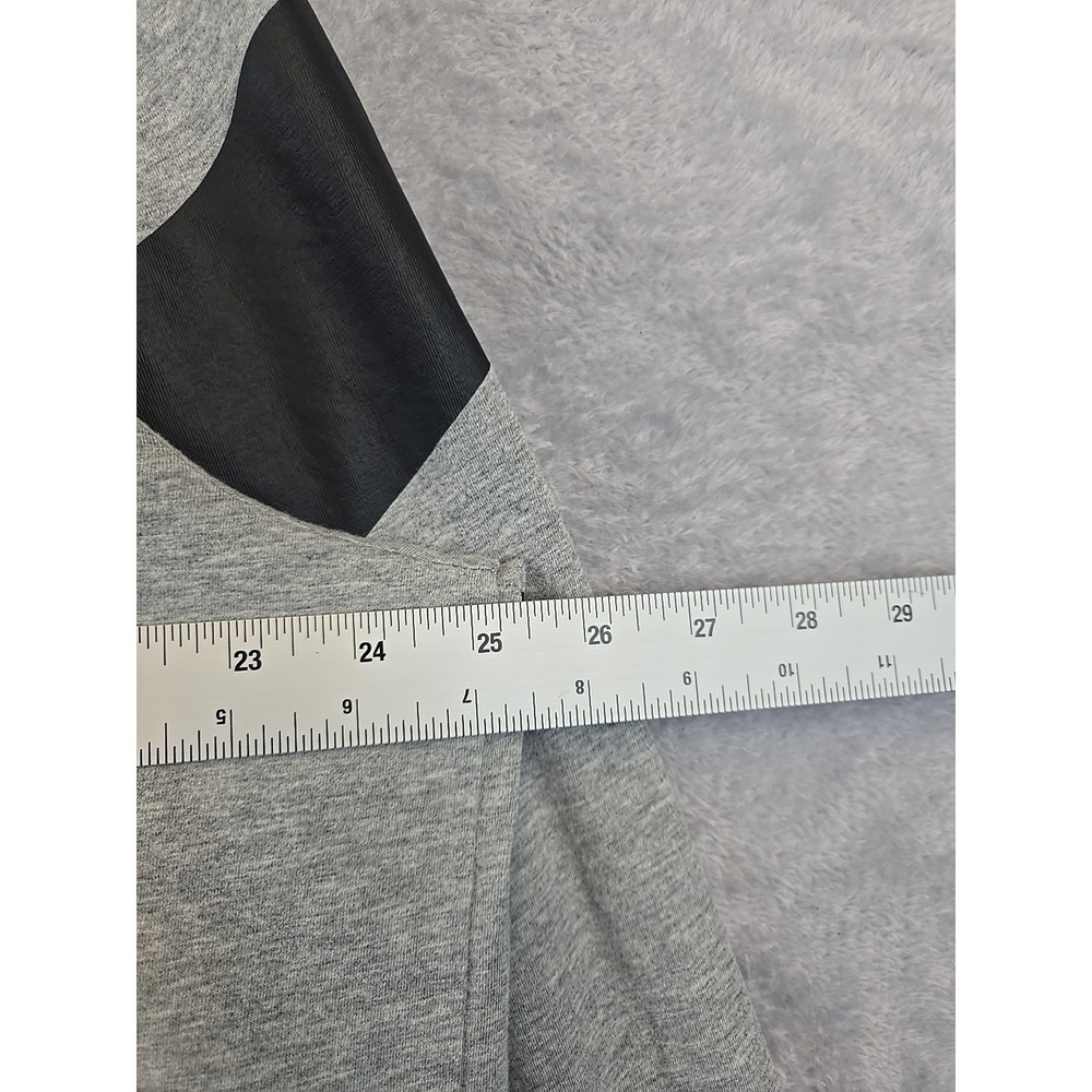 Nike Shirt Nike Air Logo Striped Long Sleeve Athletic Cotton Tee Mens XXL Gray‎ - Picture 10 of 11